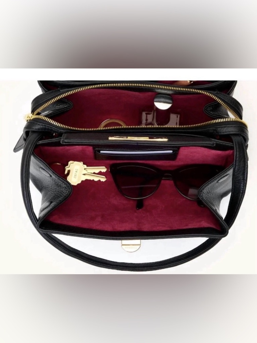 Hammitt Charlotte Med Black/Gold NWT - Picture 7 of 8